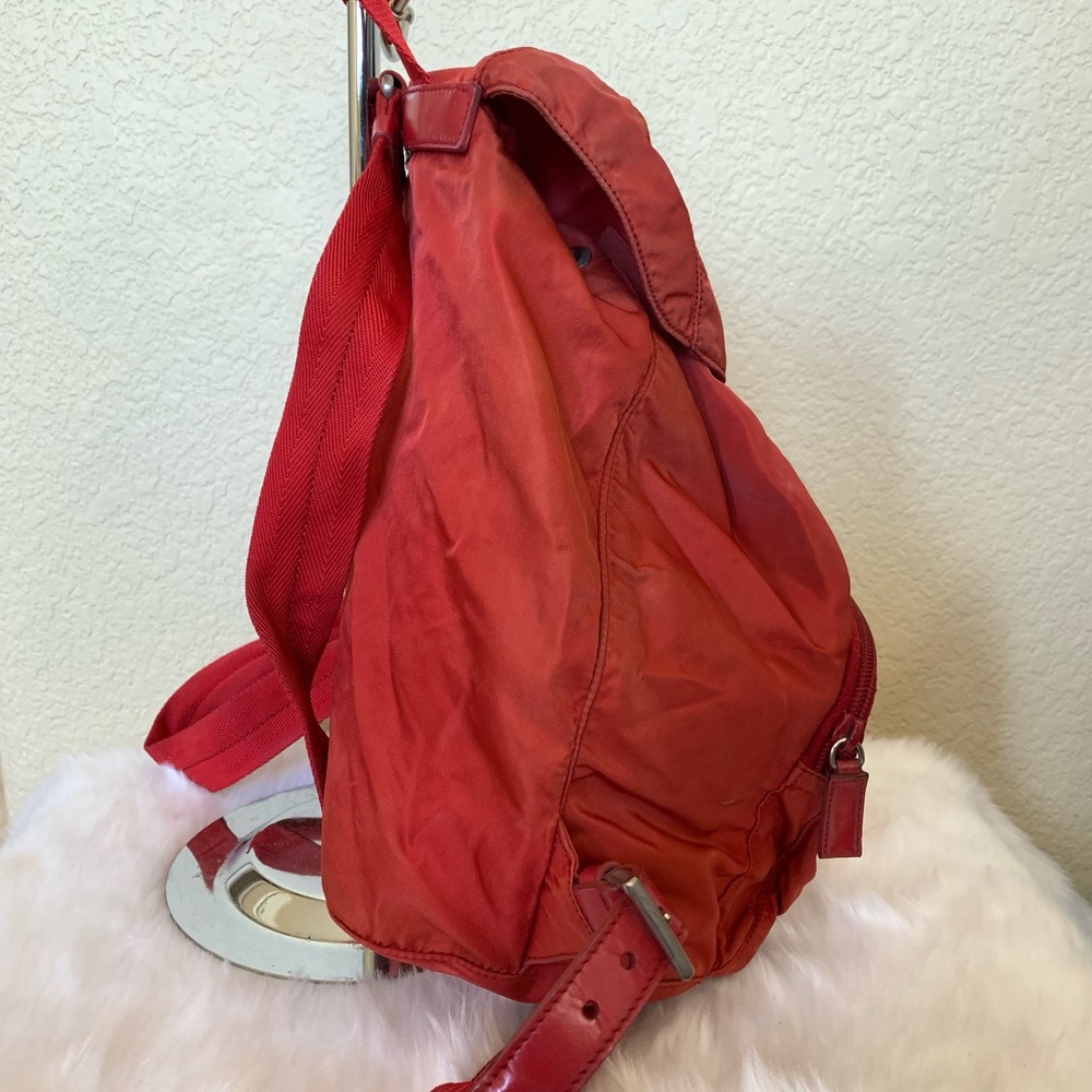 Prada Backpack Red - Picture 3 of 14